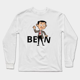 Mr. Bean Cartoon Long Sleeve T-Shirt